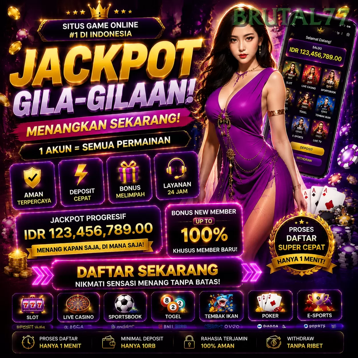 Bagaimana brutal77 Menawarkan Pengalaman Bermain yang Optimal